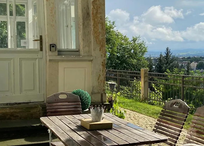 Wundervolle Im Elbhang Von Loschwitz Apartman Drezda